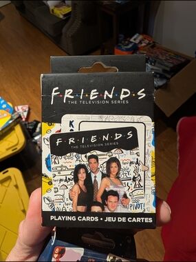 FRIENDS TV Series Playing Cards - Black Box with Cast Artwork